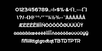 Gatte Font Poster 4
