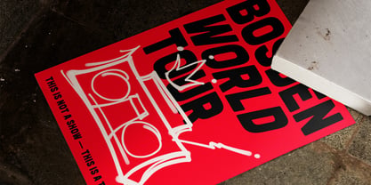 Bosden Font Poster 10