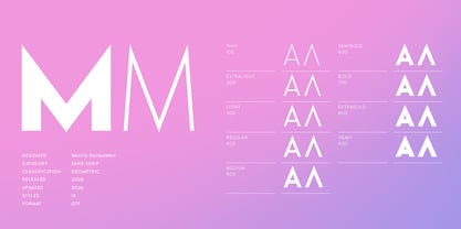 Benn Beckman Font Poster 7