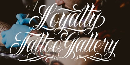 Loyalty Font Poster 2