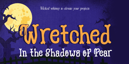 Franken Witch Font Poster 3