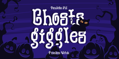 Franken Witch Font Poster 10