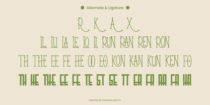 Morthano Font Poster 8