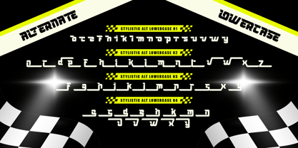 Trivox Font Poster 9