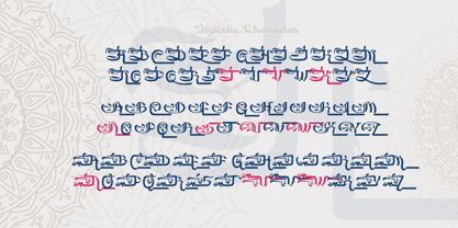 Dzakiyah Font Poster 6