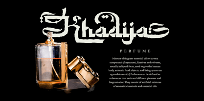 Dzakiyah Font Poster 5