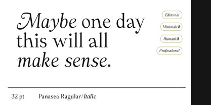 Panasea Font Poster 6