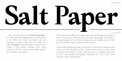 Panasea Font Poster 2
