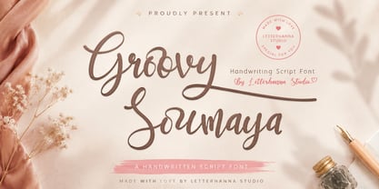 Groovy Soumaya Font Poster 1