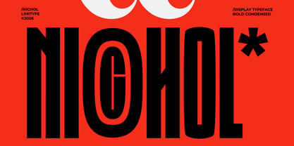 Nichol Font Poster 1