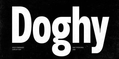 Doghy Font Poster 1