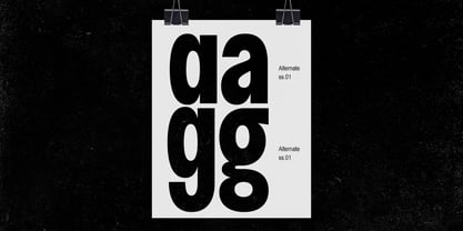 Doghy Font Poster 4