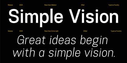 Rasa Sans Font Poster 6