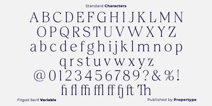 Fitgad Font Poster 11