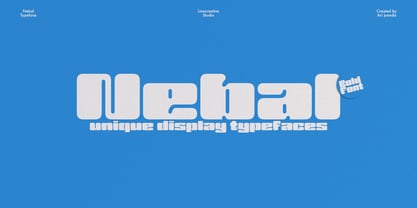 Nebal Font Poster 1