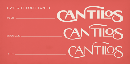 Cantilos Font Poster 4