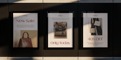 Cantilos Font Poster 9