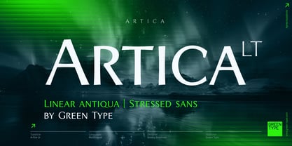 Artica Lt Font Poster 1