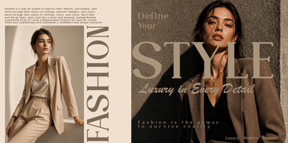 Seganty Font Poster 5