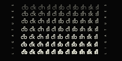 Gorvain Stencil Font Poster 8