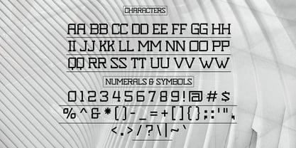 Norvold Font Poster 2