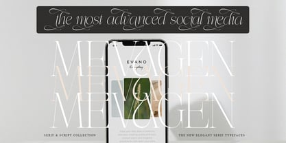 Effidhem Mevagen Font Poster 4