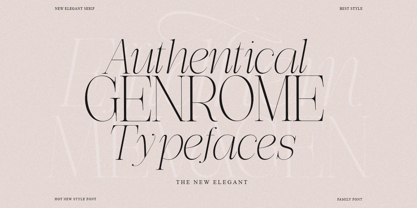 Effidhem Mevagen Font Poster 8