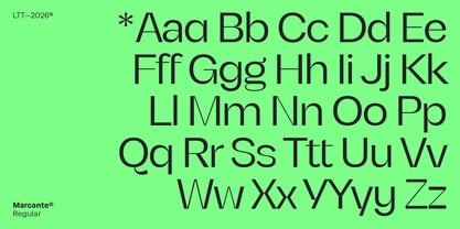 Marcante Font Poster 5