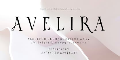 Avelira Font Poster 12