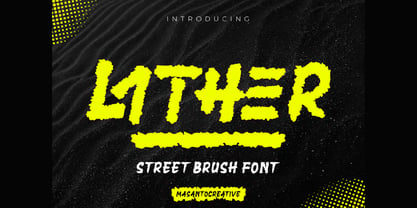 Lather Font Poster 1
