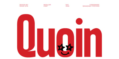 Quoin Font Poster 1