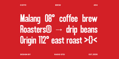 Quoin Font Poster 6
