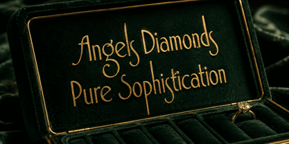Aesthetic Rigelsia Font Poster 6