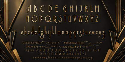 Aesthetic Rigelsia Font Poster 4