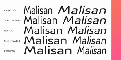 Malisan Font Poster 15