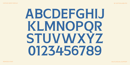 Remosca Font Poster 6