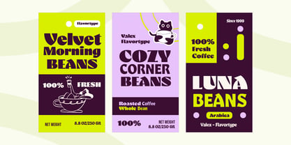 Valex Font Poster 8