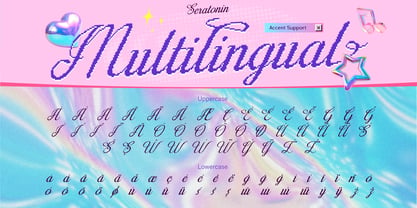 Seratonin Font Poster 10
