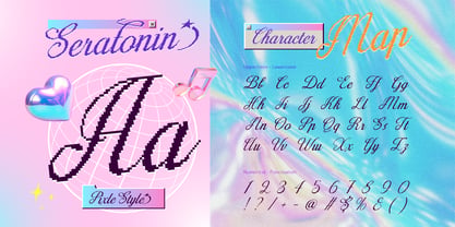 Seratonin Font Poster 2