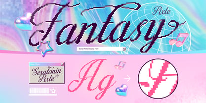 Seratonin Font Poster 4