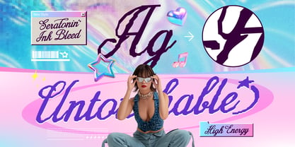 Seratonin Font Poster 8