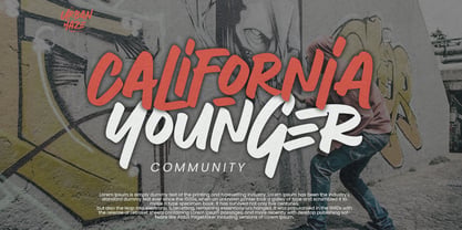 Urban Haze Font Poster 3