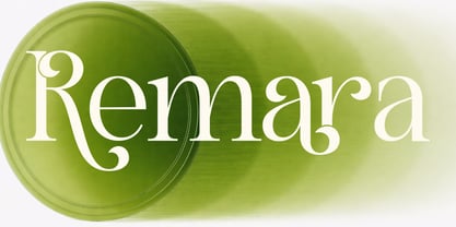 Remara Font Poster 1
