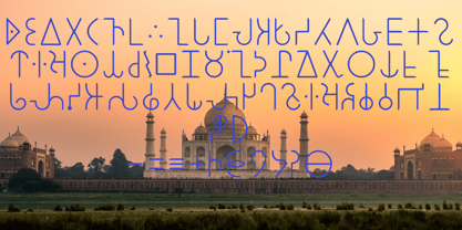 Ongunkan Brahmi Script Font Poster 4