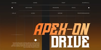 Sravex Sports Font Poster 5