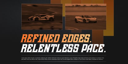 Sravex Sports Font Poster 3