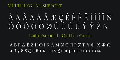 Cyravel Font Poster 2