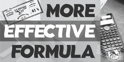 Aukim II Shape Font Poster 10