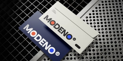 Moduline Font Poster 8
