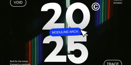 Moduline Font Poster 6